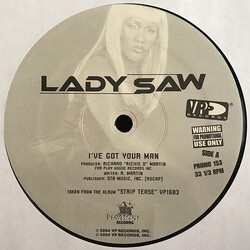 Lady Saw I've Got Your Man/Tiajuana USED VINYL 12INCH 33 S RPM PROMO