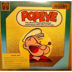 Popeye The Sailor Man Four Muscle Popping Episodes Vinyl LP USED