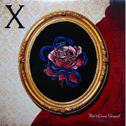 X (5) Ain't Love Grand Vinyl LP USED