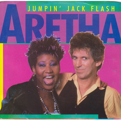 Aretha Franklin Jumpin' Jack Flash Vinyl 7" USED