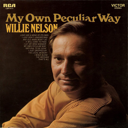 Willie Nelson My Own Peculiar Way Vinyl LP USED