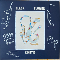Black Flower (2) Kinetic Vinyl LP USED