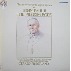 His Holiness Pope John Paul II The Pilgrim Pope Vinyl LP USED
