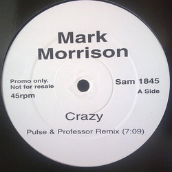 Mark Morrison Crazy Vinyl 12" USED