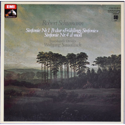 Robert Schumann / Staatskapelle Dresden / Wolfgang Sawallisch Sinfonie Nr. 1 B-dur "Frühlings-Sinfonie" - Sinfonie Nr. 4 D-moll Vinyl LP USED