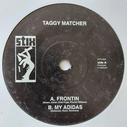 Taggy Matcher Frontin / My Adidas Vinyl 7" USED