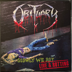 Obituary Slowly We Rot - Live & Rotting Vinyl LP USED