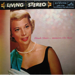 Dinah Shore Moments Like These Vinyl LP USED
