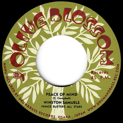 Winston Samuels / Prince Buster Peace Of Mind / Black Man Must Be Free Vinyl 7" USED