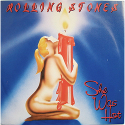 The Rolling Stones She Was Hot Vinyl 7" USED
