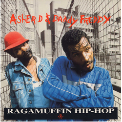 Asher D & Daddy Freddy Ragamuffin Hip-Hop Vinyl LP USED