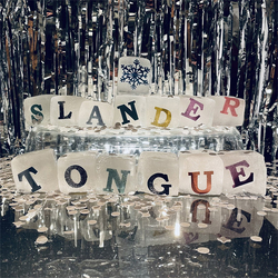Slander Tongue Let It Snow / Rock & Roll Bed Vinyl 7" USED