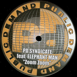 PD Syndicate / Elephant Man Zoom Zoom Vinyl 12" USED