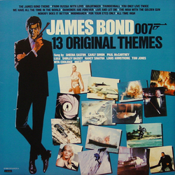 Various James Bond - 13 Original Themes Vinyl LP USED