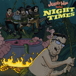 The Night Times Juanito Wau Hates The Night Times Vinyl 7" USED