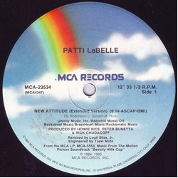 Patti LaBelle / Harold Faltermeyer New Attitude / Axel F Vinyl 12" USED