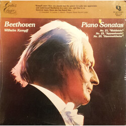 Ludwig van Beethoven / Wilhelm Kempff Piano Sonatas Vinyl LP USED