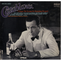 Charles Gerhardt / National Philharmonic Orchestra Casablanca - Classic Film Scores For Humphrey Bogart Vinyl LP USED