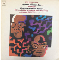 Ulysses Kay / George Walker (4) Markings / Concerto For Trombone And Orchestra Vinyl LP USED