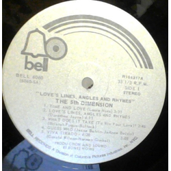 The Fifth Dimension Love's Lines, Angles And Rhymes Vinyl LP USED