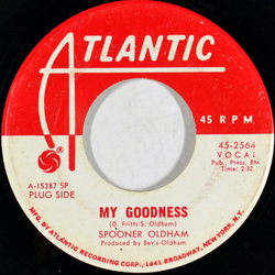 Spooner Oldham My Goodness / It's Love Vinyl 7" USED
