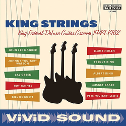 Various King Strings: King-Federal-DeLuxe Guitar Grooves, 1949-1962 Vinyl LP USED