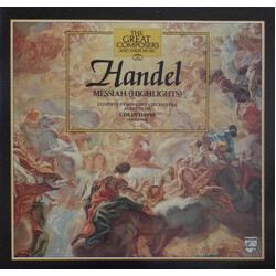 Georg Friedrich Händel / The London Symphony Orchestra / London Symphony Chorus / Sir Colin Davis Messiah (Highlights) Vinyl LP USED