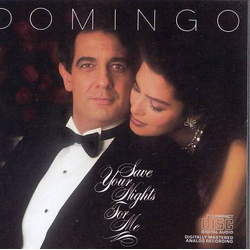 Placido Domingo Save Your Nights For Me Vinyl LP USED