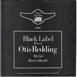 Otis Redding My Girl / Hard To Handle Vinyl 7" USED