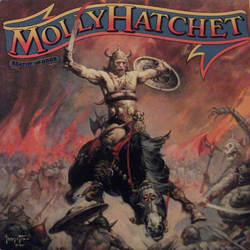 Molly Hatchet Beatin' The Odds Vinyl LP USED