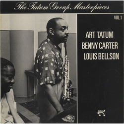 Art Tatum / Benny Carter / Louis Bellson The Tatum Group Masterpieces Vol. 1 Vinyl LP USED