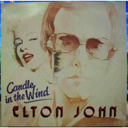 Elton John Candle In The Wind Vinyl LP USED