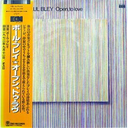 Paul Bley Open, To Love Vinyl LP USED