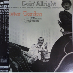 Dexter Gordon Doin' Allright Vinyl LP USED