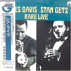 Miles Davis / Stan Getz Rare Live Vinyl LP USED