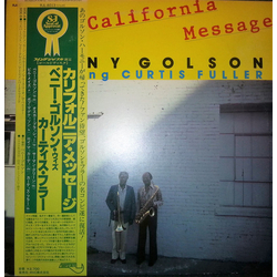Benny Golson / Curtis Fuller California Message Vinyl LP USED