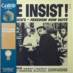 Max Roach We Insist! Max Roach's Freedom Now Suite Vinyl LP USED
