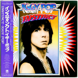 Iggy Pop Instinct Vinyl LP USED