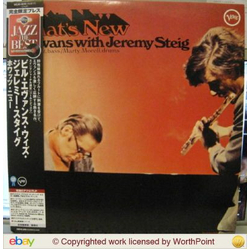 Bill Evans / Jeremy Steig What's New Vinyl LP USED