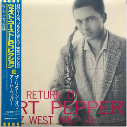 Art Pepper The Return Of Art Pepper Vinyl LP USED