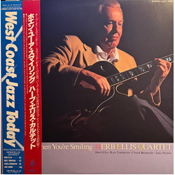 Herb Ellis Quartet When You're Smiling Vinyl LP USED