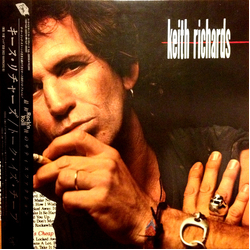 Keith Richards Talk Is Cheap Vinyl LP USED