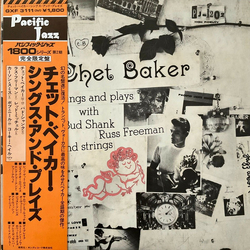 Chet Baker Sings And Plays With Bud Shank, Russ Freeman And Strings Vinyl LP USED