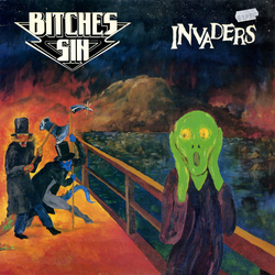 Bitches Sin Invaders Vinyl LP USED