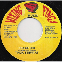 Tinga Stewart Praise Him Vinyl 7" USED