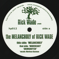 Rick Wade The Melancholy Of Rick Wade Vinyl 12" USED