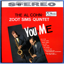 Al Cohn - Zoot Sims Quintet You 'N Me Vinyl LP USED
