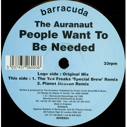 The Auranaut People Want To Be Needed Vinyl 12" USED