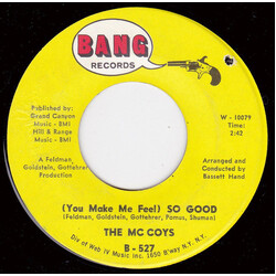 The McCoys (You Make Me Feel) So Good / Runaway Vinyl 7" USED