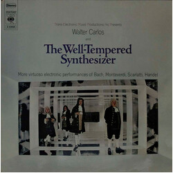 Walter Carlos The Well-Tempered Synthesizer Vinyl LP USED